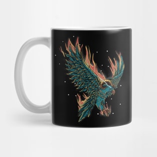 Fire Bird T-Shirt Mug